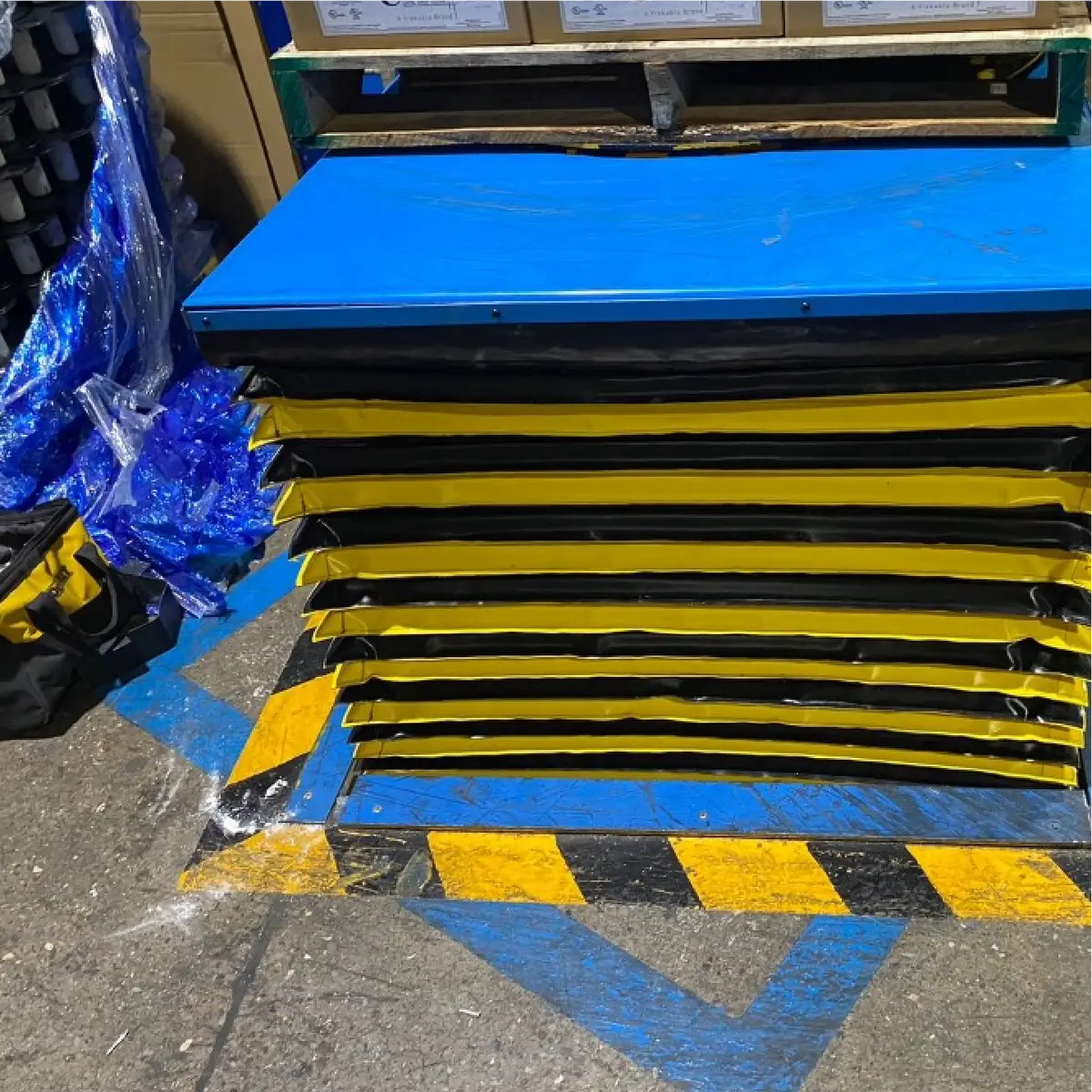 Fuelle para mesa elevadora tipo tijera 3