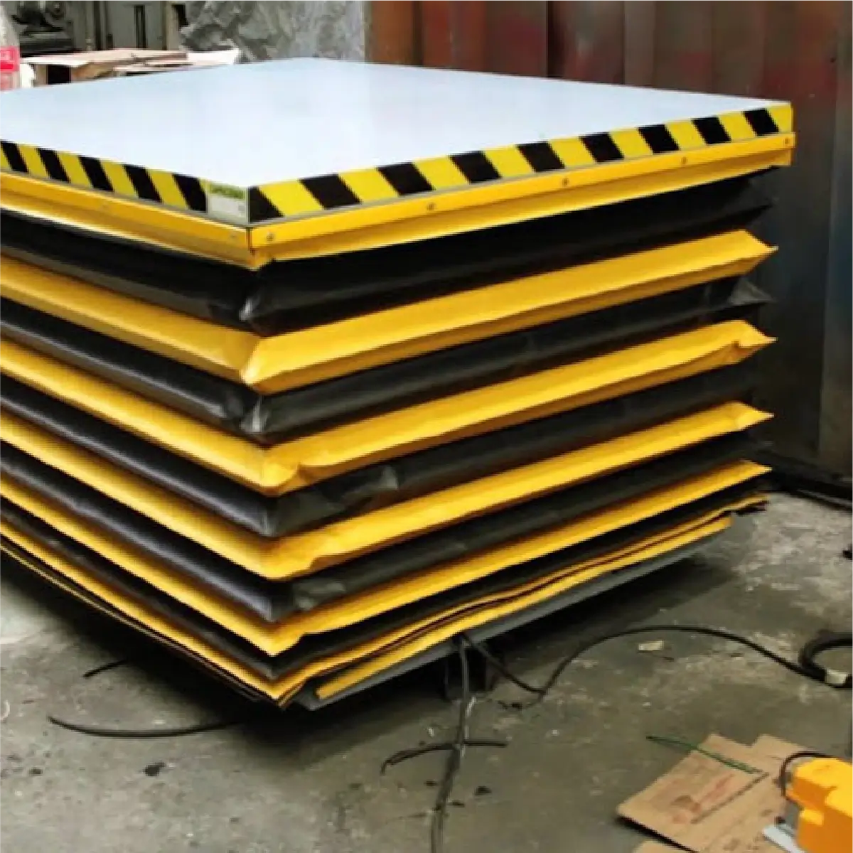 Fuelle para mesa elevadora tipo tijera 4